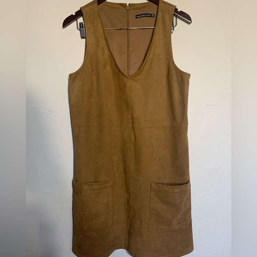 Abercrombie & Fitch micro suede jumper 
Vintage